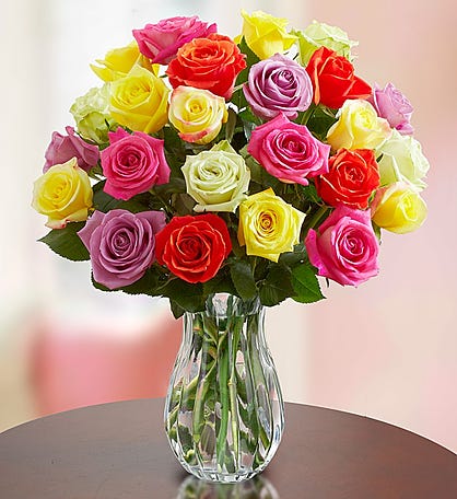 Assorted Roses, 12-24 Stems